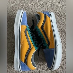 Multicolored vans